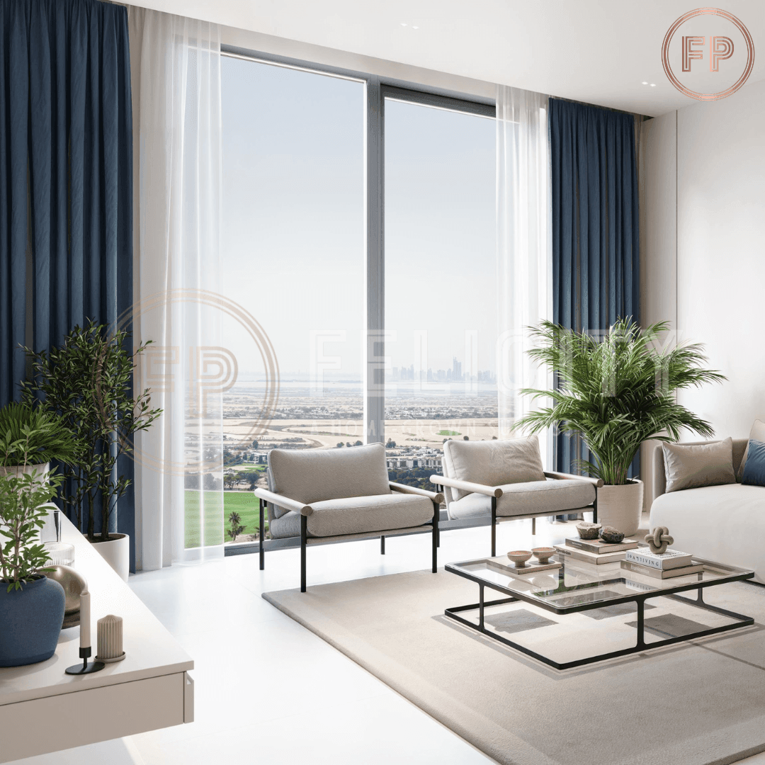 Charming 1.5-bedroom apartment at TETR1S TOWER, offering a versatile layout with spacious living areas, contemporary design, and abundant natural light.