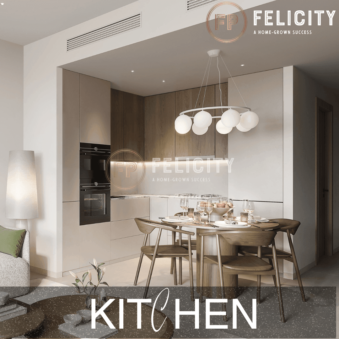 Modern studio apartment in VERDAN1A 1, featuring open-plan living, sleek kitchen, and stylish bathroom, ideal for urban living.